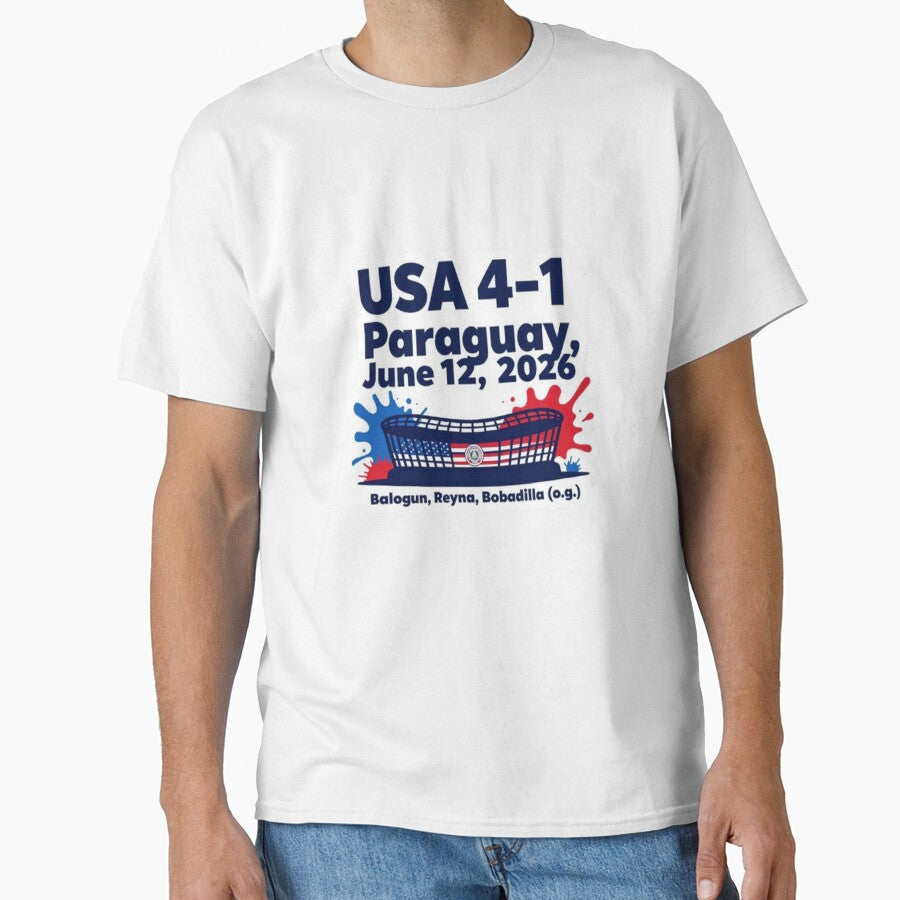 USA Historic Victory – 4–1 vs Paraguay (2026) Commemorative Collection by GraffiCity