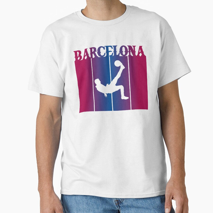 Barcelona soccer player - design for Barcelona soccer fans worldwide - boys, girls, teens or adults by Fanaticos