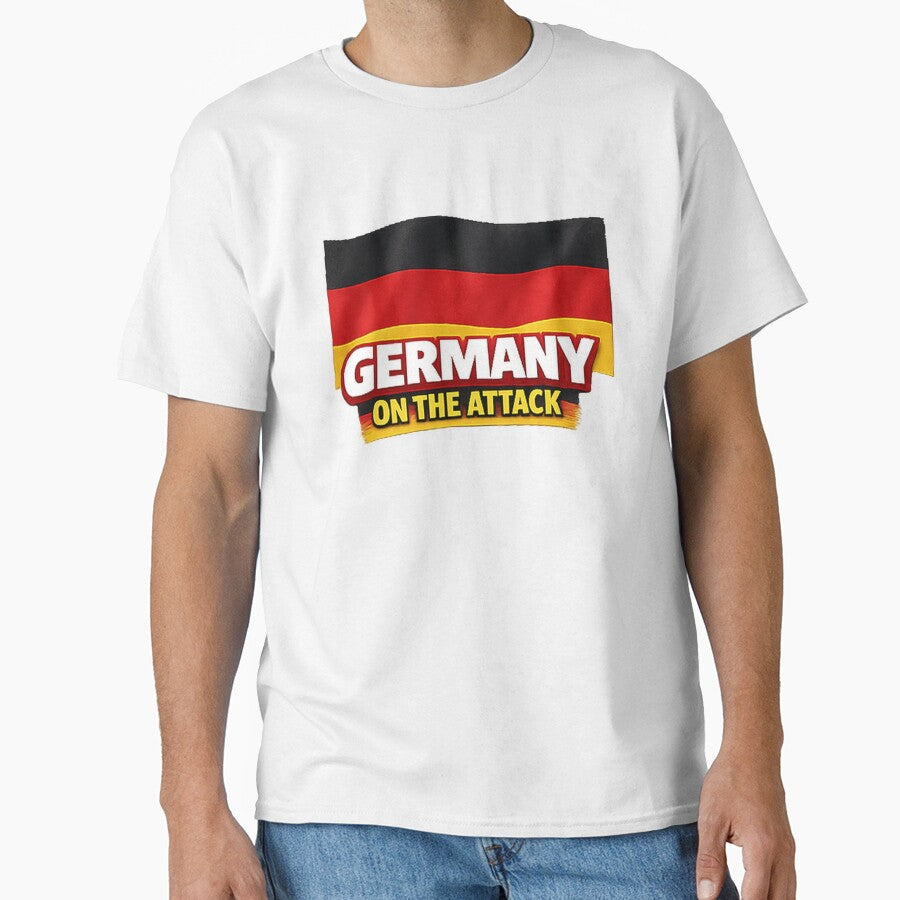 Germany On The Attack Football Fan Design by OfficeFighter