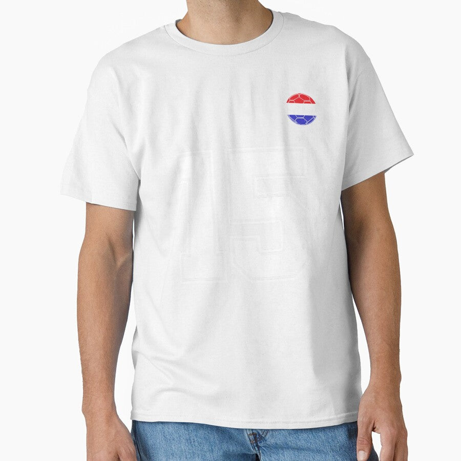 Netherlands Soccer Number 15 Vintage Sports Fan by LiviuGligoros