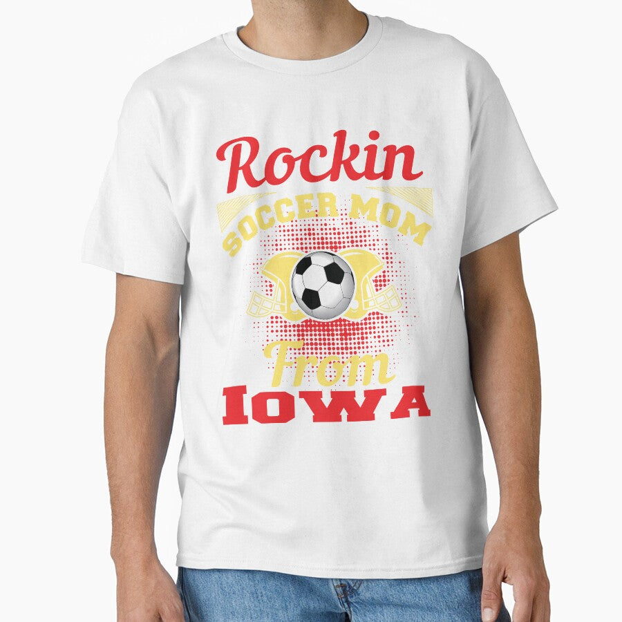 Rockin Soccer Mom From Iowa by LarrysDesigns
