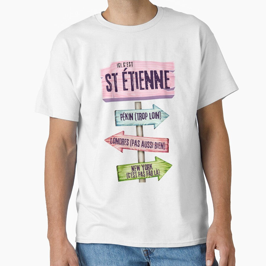 Gift for men proud to live in Saint-Étienne by journe-esexton