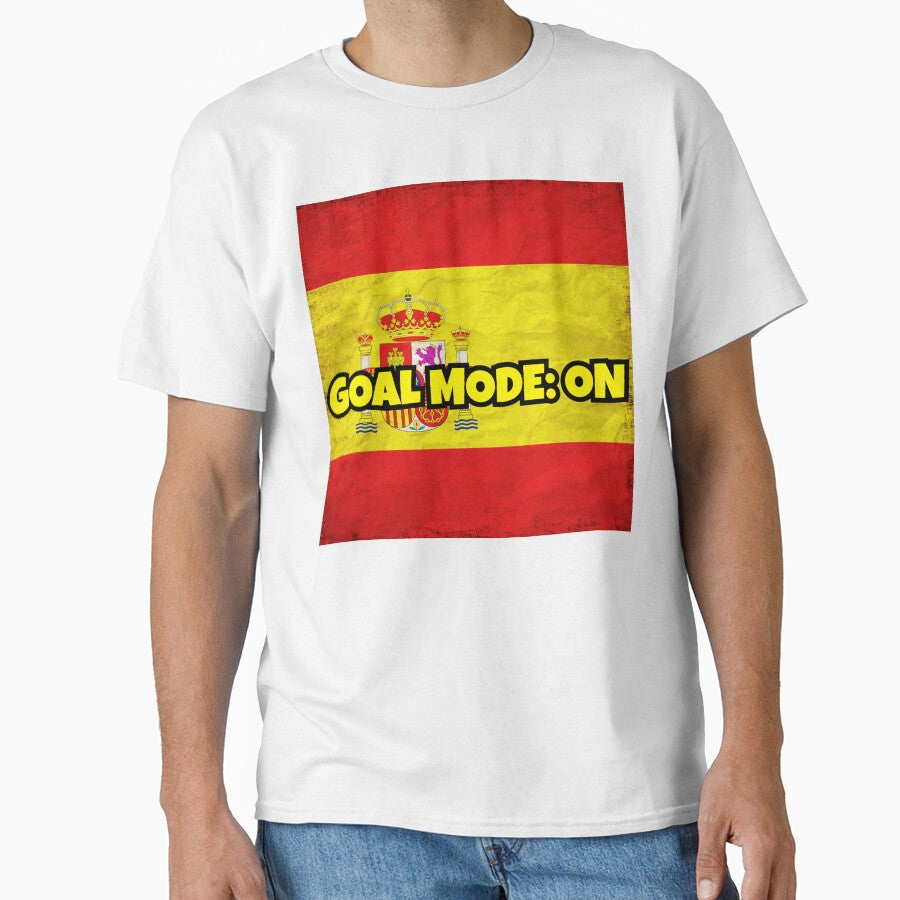 Spain Soccer Fan Shirt – GOALMODE: ON Football Tee by LovelyHappyGift