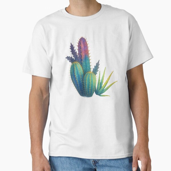 "Galactic Cactus – Nature from Another Dimension" Classic T-Shirt