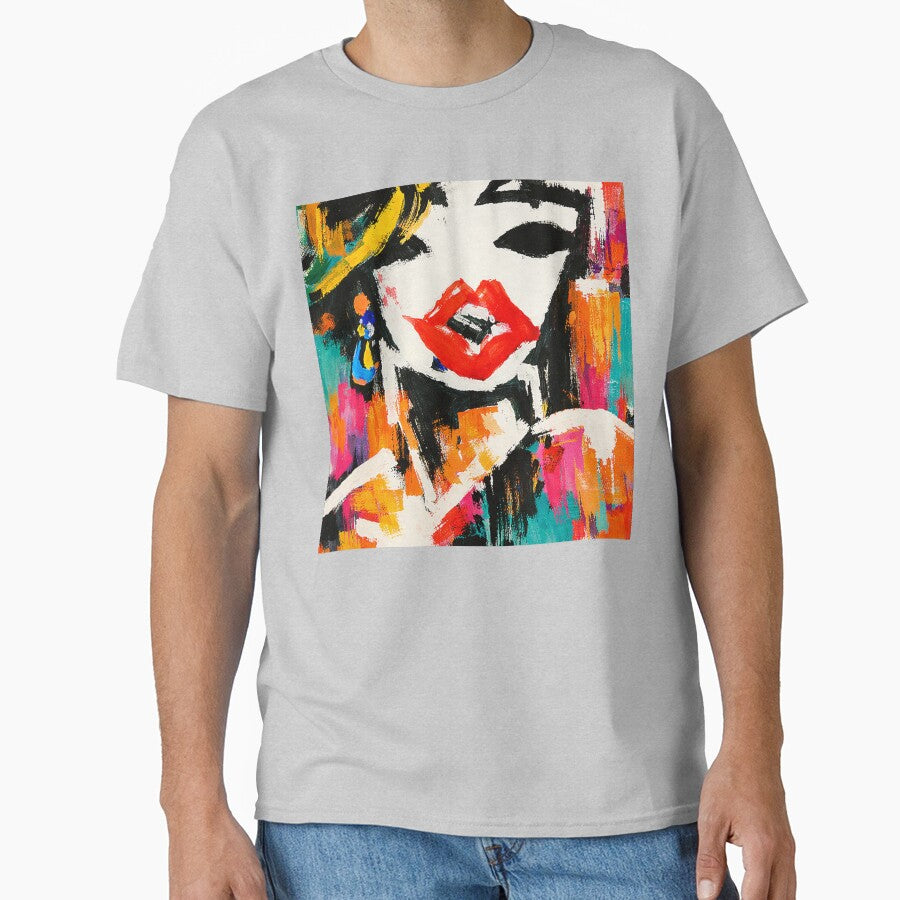 Fashion Model – Bold Pop Art Portrait by LuluLeb