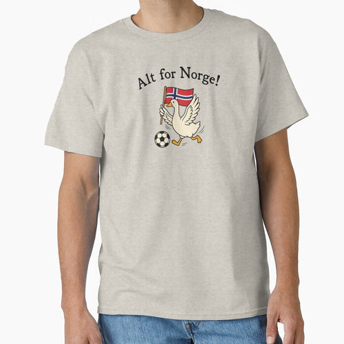 Alt for Norge! Norway, Norwegian Pride, Funny Goose by littlemiscat