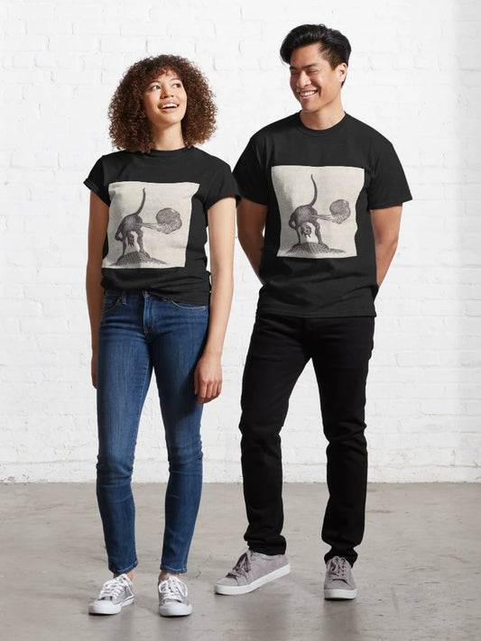 "Flatulence of the Devil", medieval painting, 11th century AD Classic T-Shirt