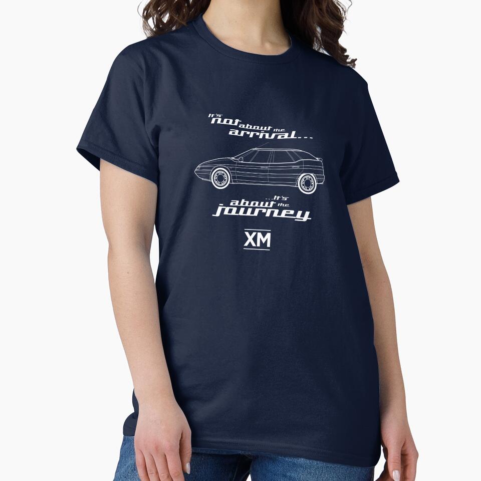 XM Classic car. "It's not about the arrival, it's about the journey" by RJWautographics