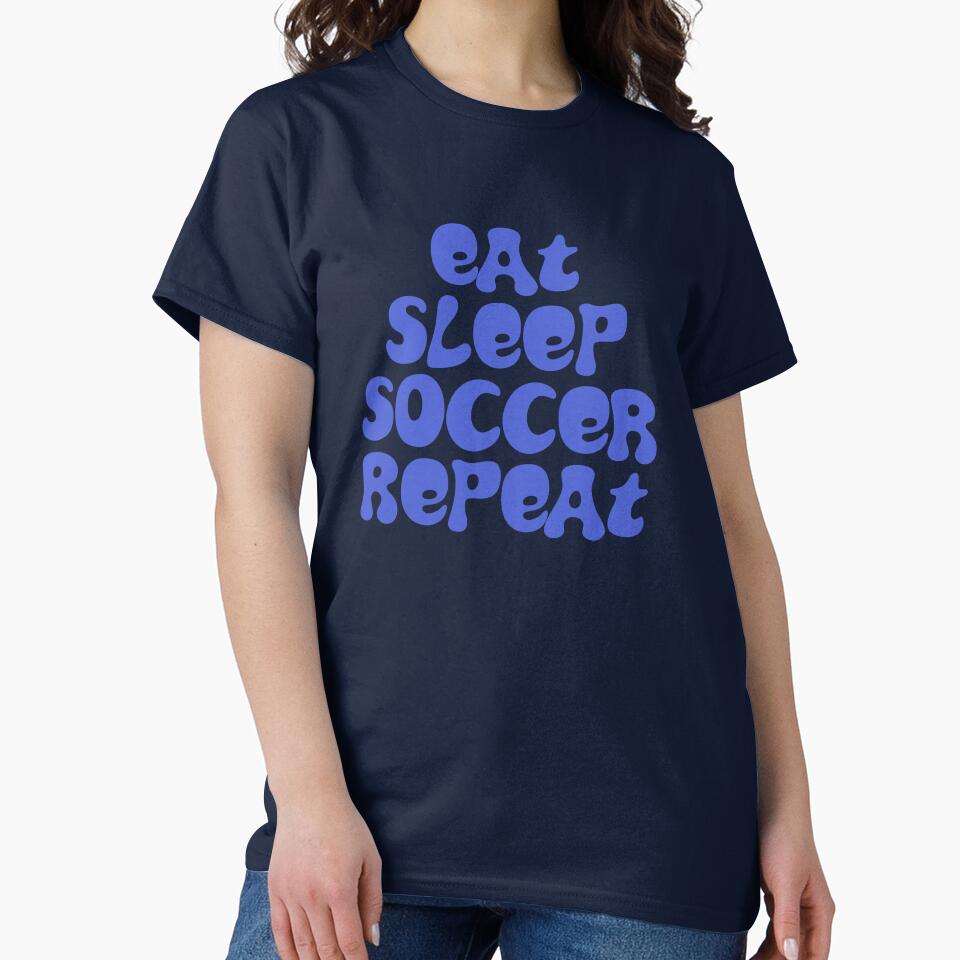 Eat Sleep Soccer Repeat by Hello Bee Bee