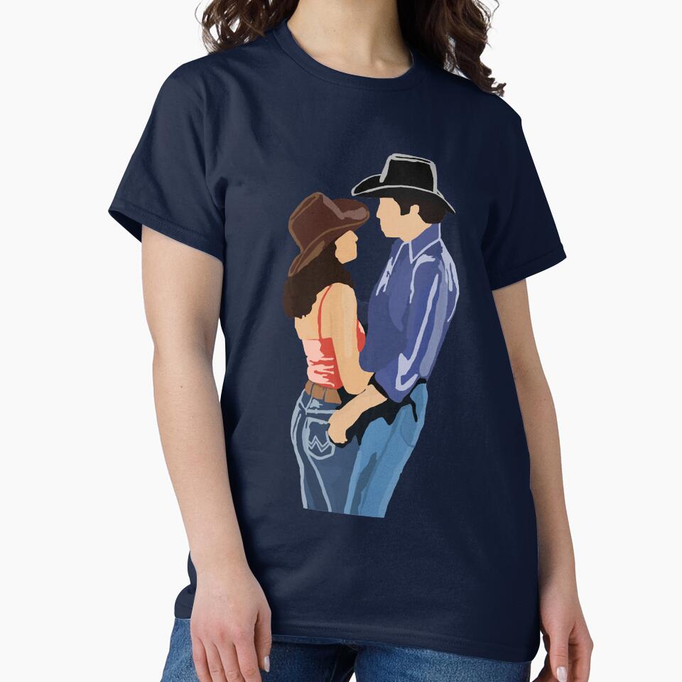 Funny Gift For American Urban Cowboy Romantic Western Movie Gift For Fans by Lapinski101Gai