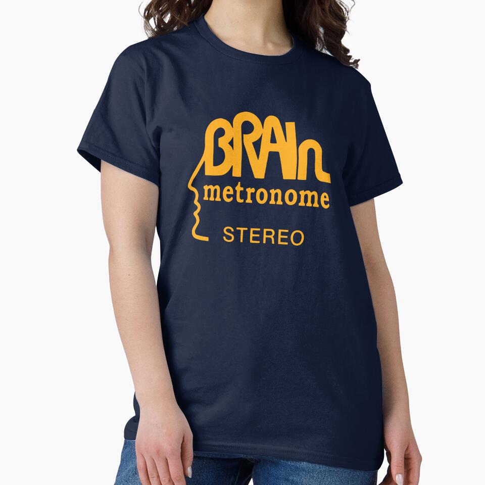 Brain Records logo Krautrock orange by analogue_rock