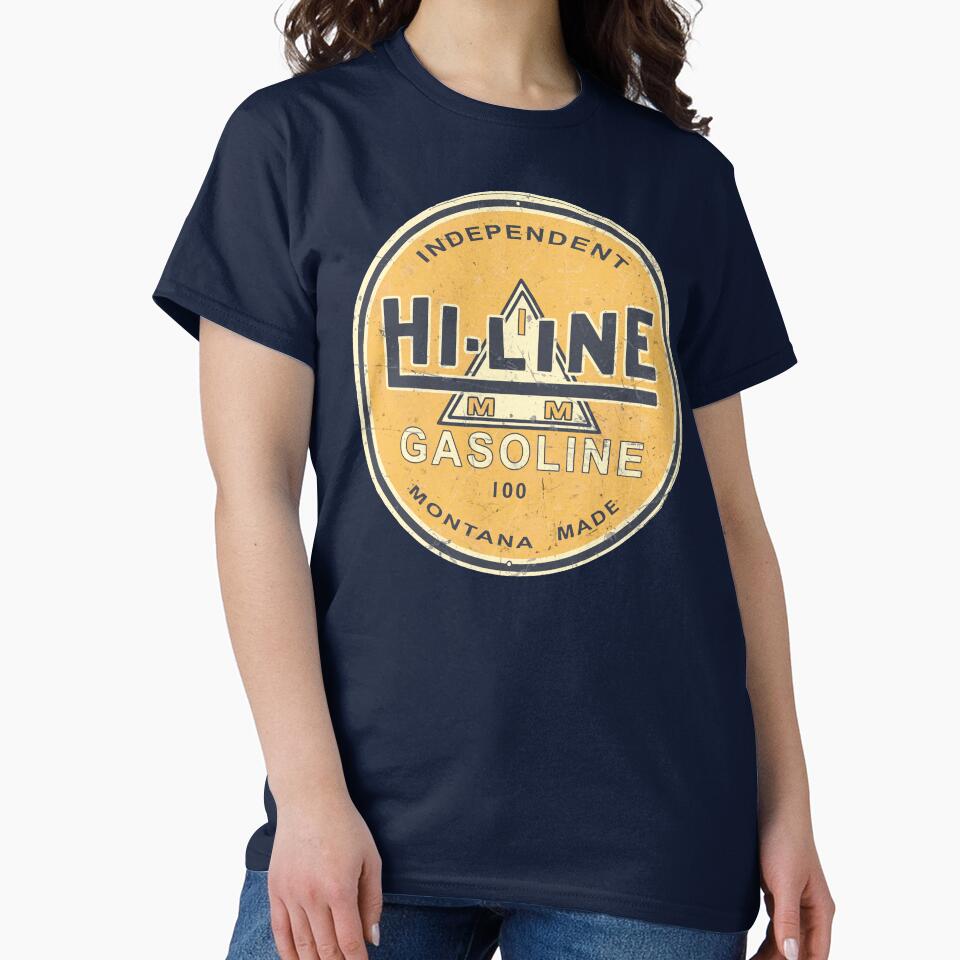 Vintage Hi Line Gasoline Montana by Turboscope