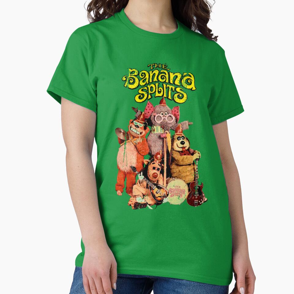 The Banana Splits - Distressed  Authentic Vintage Style by Offset Vinyl Film
