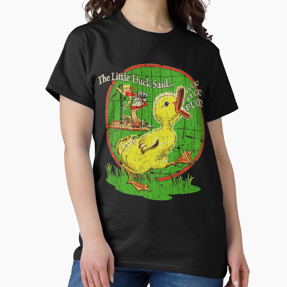 Duck Lover The Little Duck Said Fuck! Fuck! Fuck! 1979 by VinzenzBertram