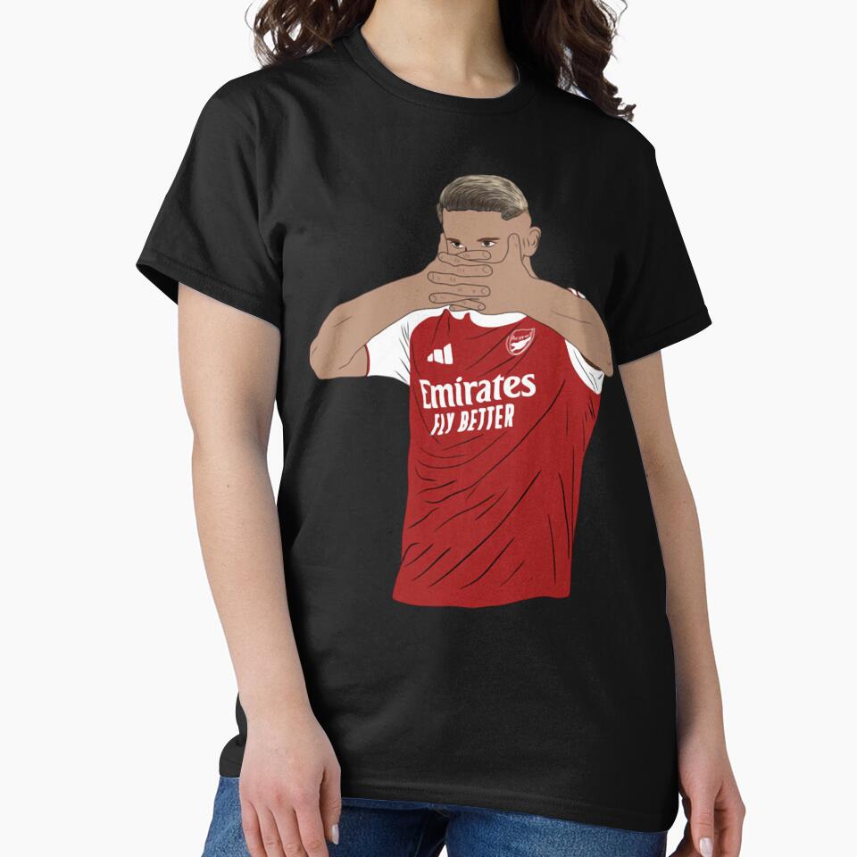 Viktor Gyökeres Goal Celebration Minimalist Emirates Fly Better by emad hamdi