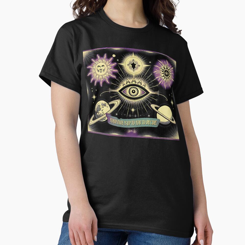 Your Fate Is Up to You to Decide – Empowering & Stylish T-Shirt by Jetsada