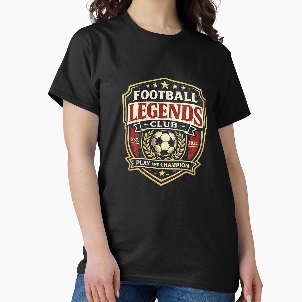 Football Legends Club Vintage by ubeyeart