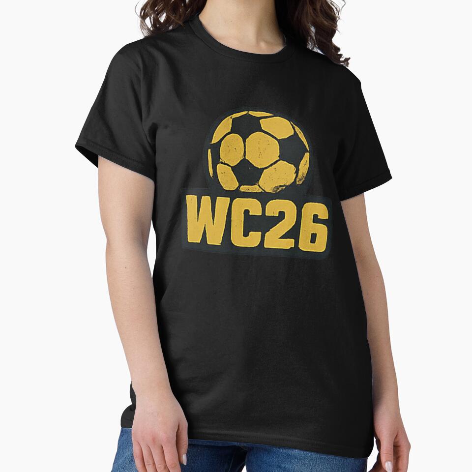 WC26 Soccer Ball Vintage Football Fan Design by NeO² Studio