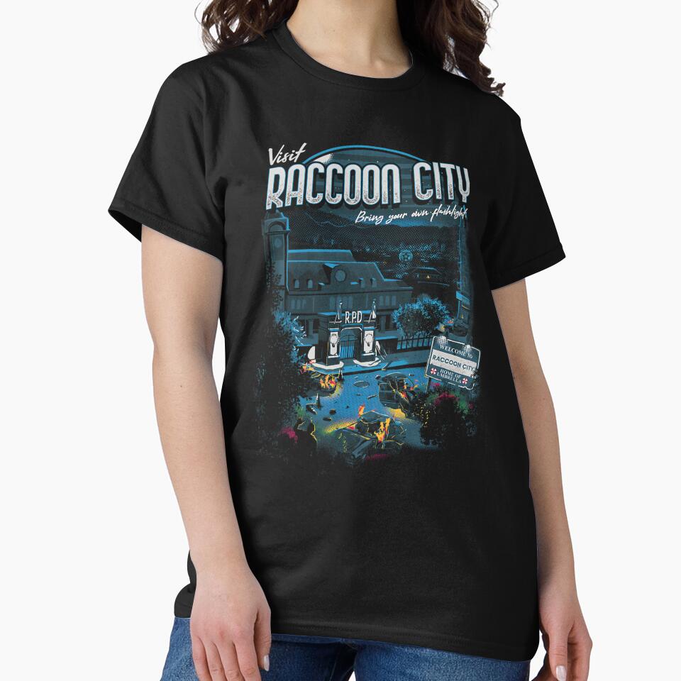 Visit Raccoon City Bring Your With Plashlight by Saroj Nepal