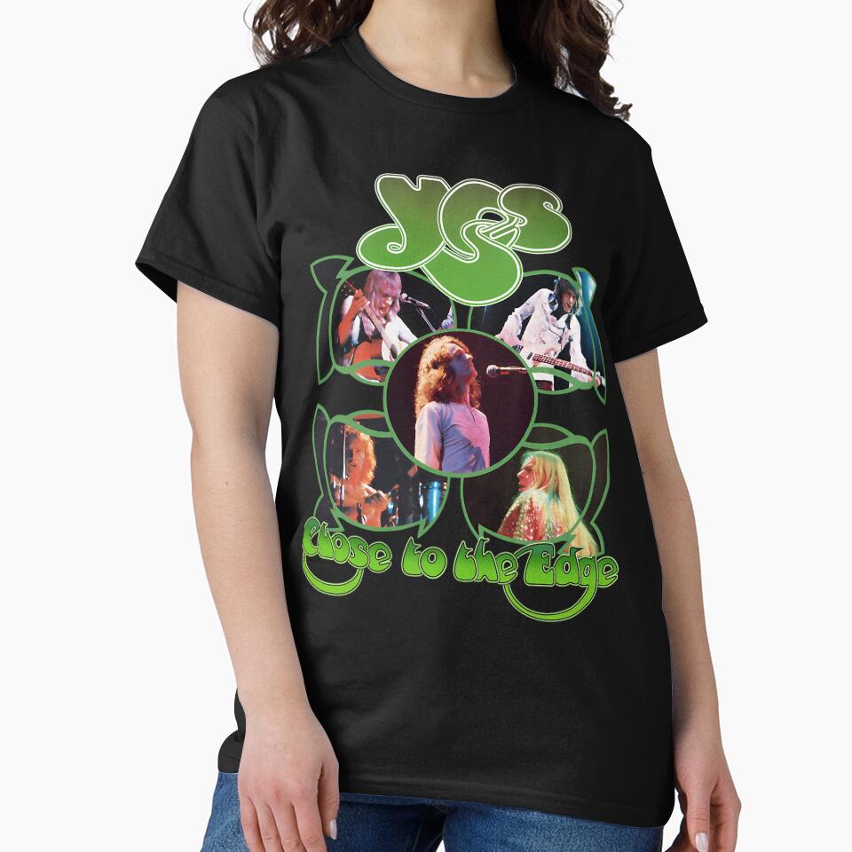 Yess Band Closes to the Edges Vintage Prog Rock Design by TALEROX