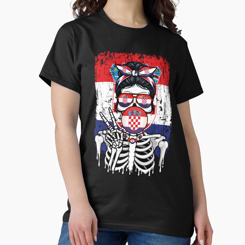 Croatia-Inspired Graphic Tee for Everyday Style by Colorful Designs