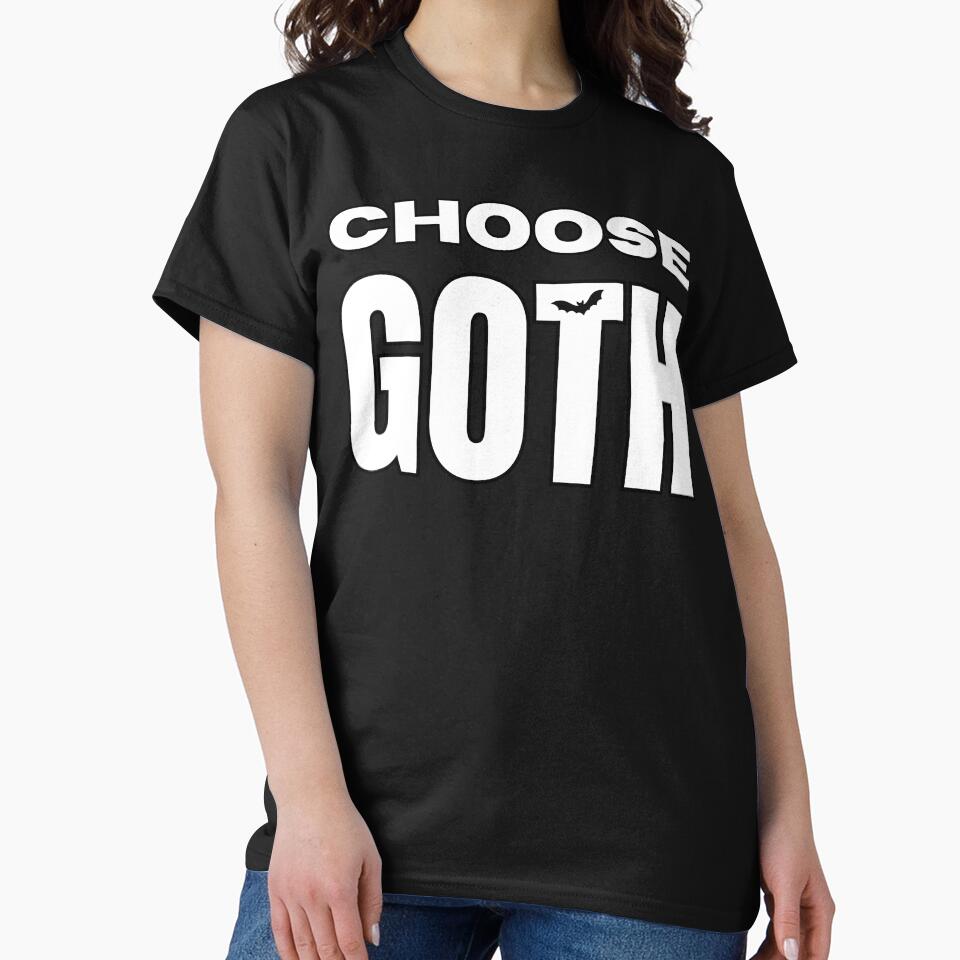 Choose Goth Alternative Dark Aesthetic by Rockstorr