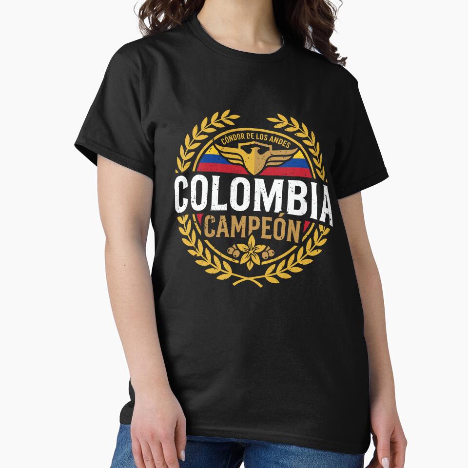 Colombia Campeon Soccer Champion Laurel Crest by crouchingpixel