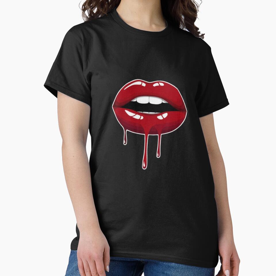 Lips Classic T-shirt ? by DesignDreamerr