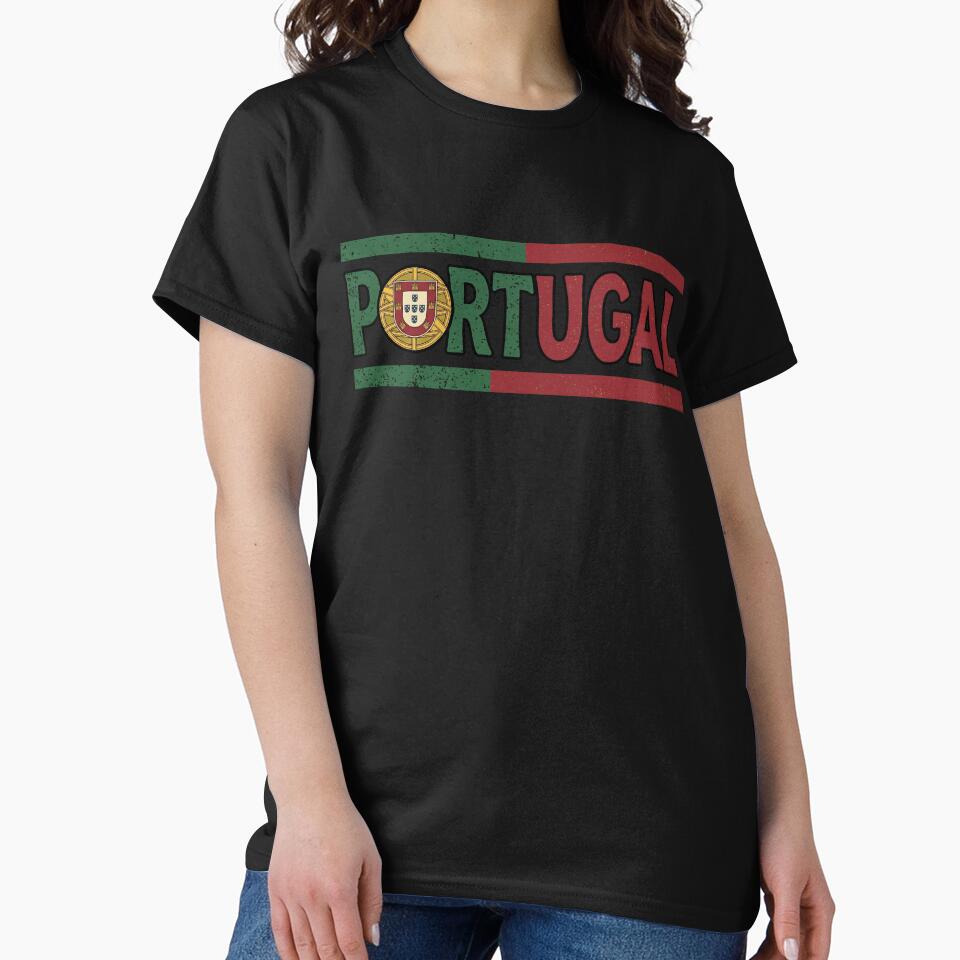 Vintage Portugal Flag Portuguese Pride Retro Distressed by Vermanartist