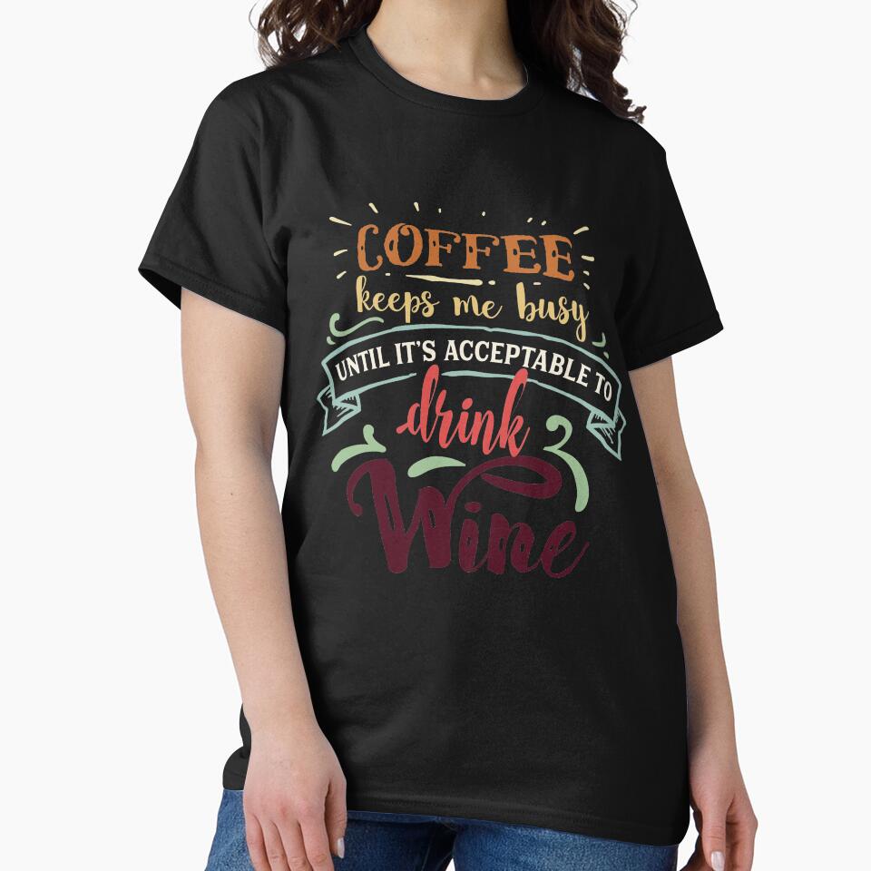 Funny Coffee Lovers Saying - Coffee Sublimation by Theparticular