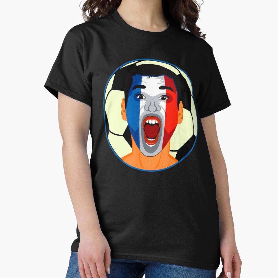 Portrait of a French football player by Astralia