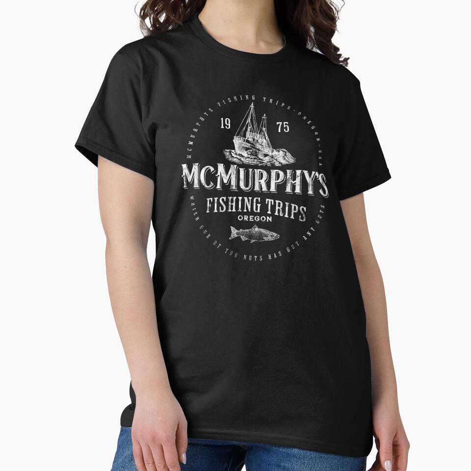 McMurphy's Fishing Trips One Flew Over The Cuckoos Nest by TeeHeeDesign