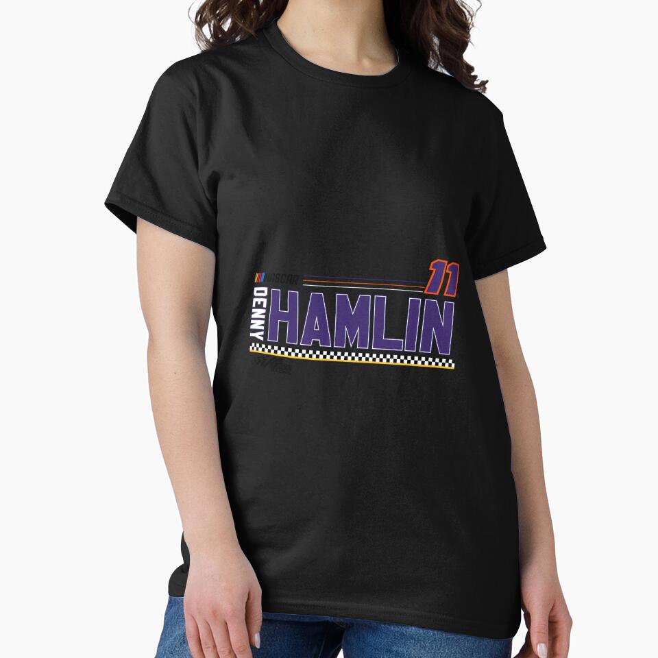 NASCAR - Denny Hamlin - Stripes by MichelleELawren