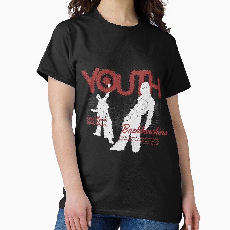 Youth oversized printed Hoodie by back-benchers