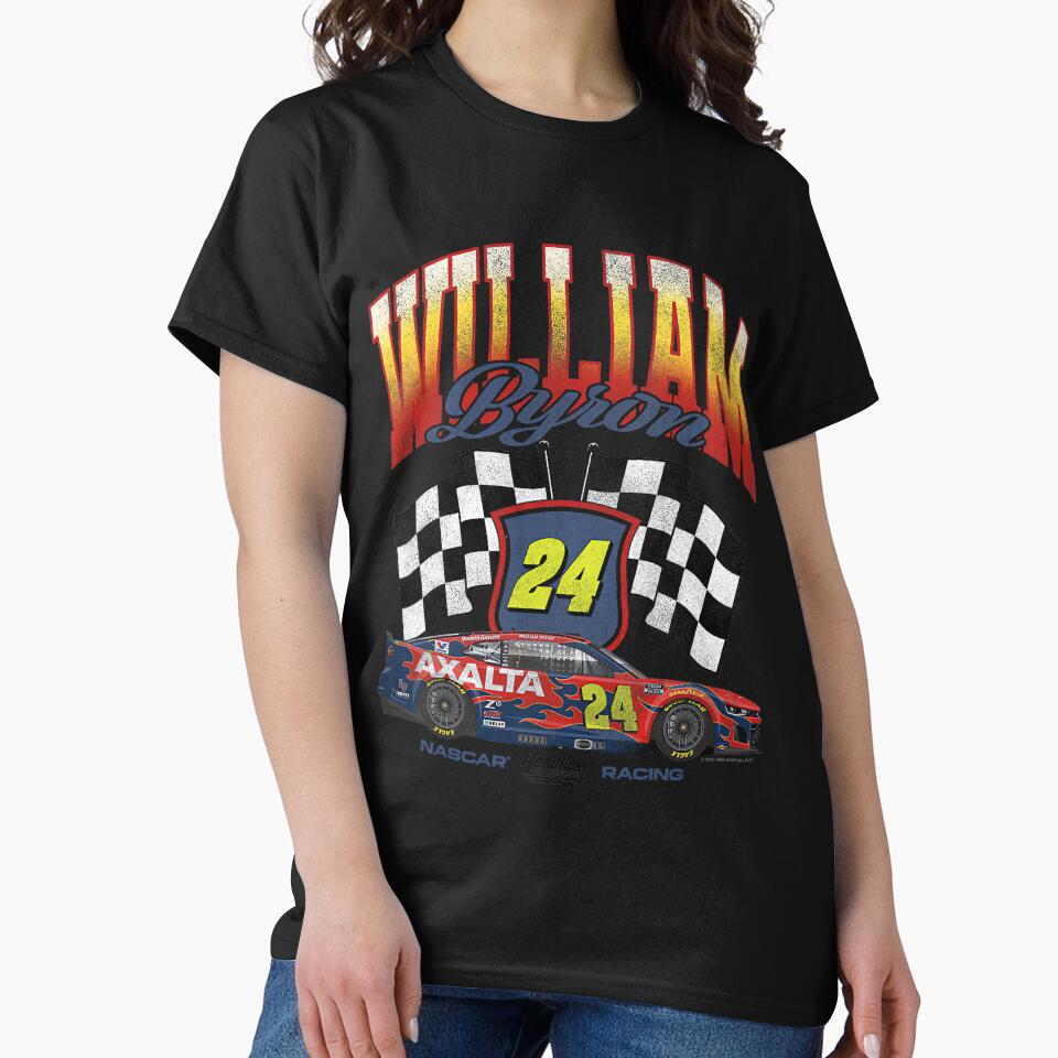 Hendrick Motorsports William Byron 24 Racing Nascar Camaro Premium Tri-Blend by MichelleELawren