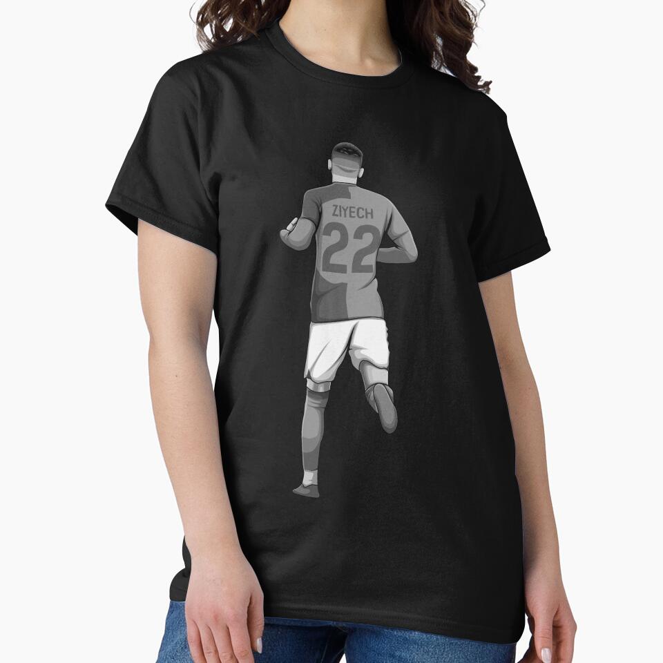 Hakim Ziyech Black and White Version by Aldduardo
