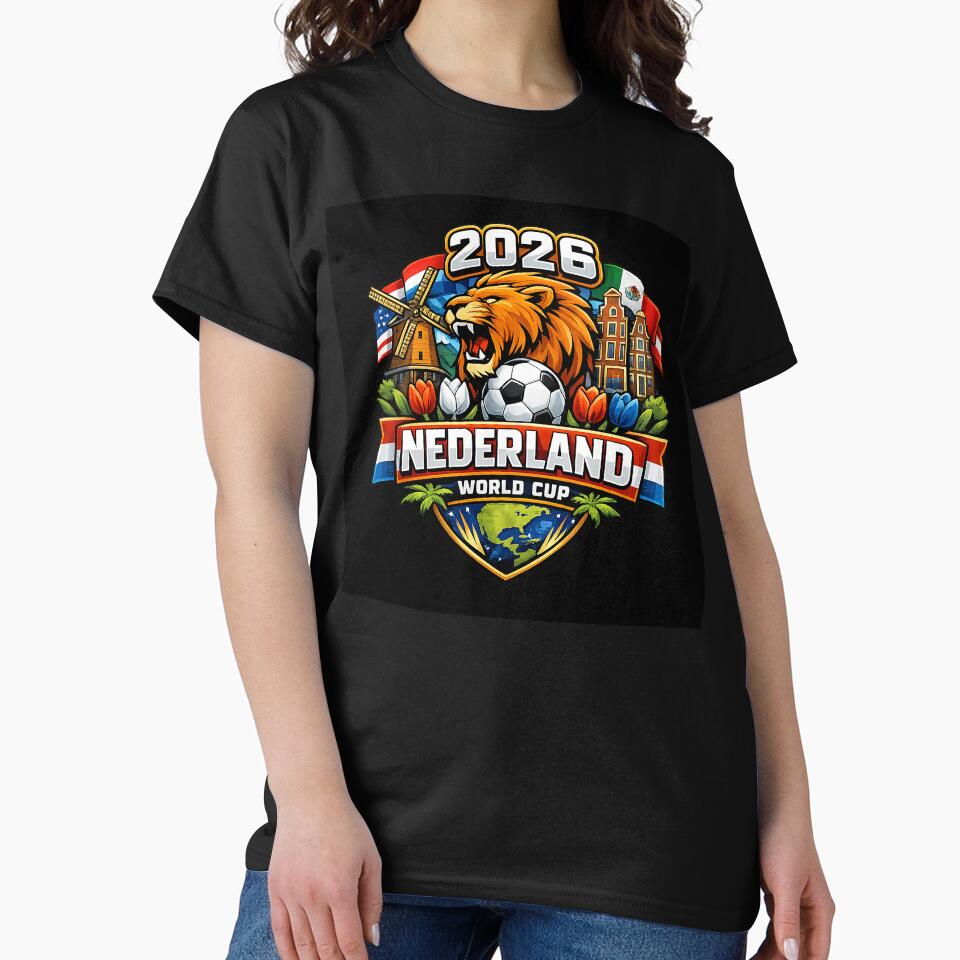Orange Pride Netherlands Football Supporter 2026 Retro Soccer Fan Design by marilynkelliher