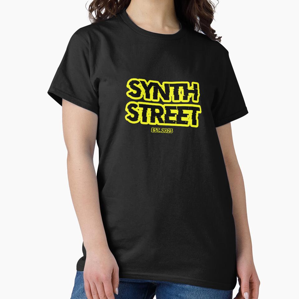 Synth Street Logo Black/Yellow by SynthStreet