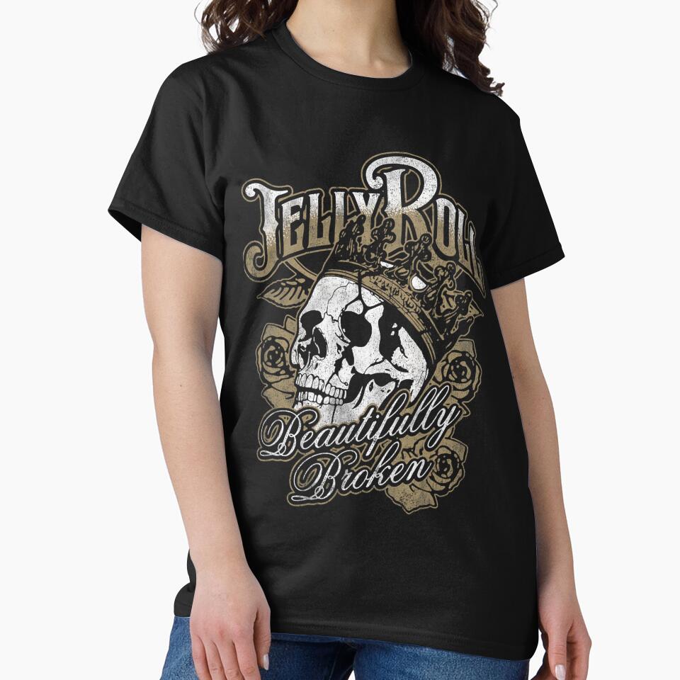 Jelly Roll Beautifully Broken For Tour 2024, Jelly Roll Fan Gift by ngyuik