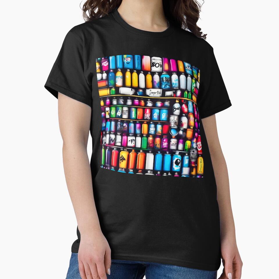 Urban graffiti street art by Drone-tees