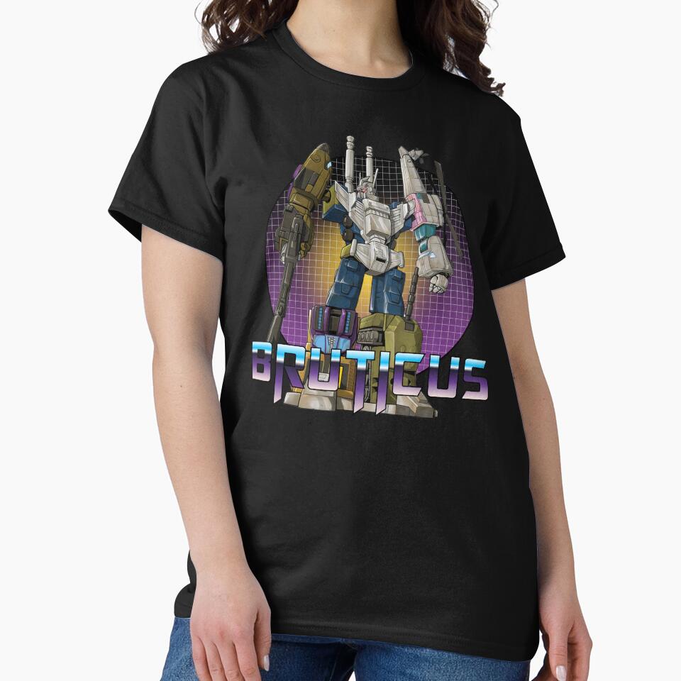 Bruticus G1 Robot Mecha Retro V2 by Retr0Tshirts