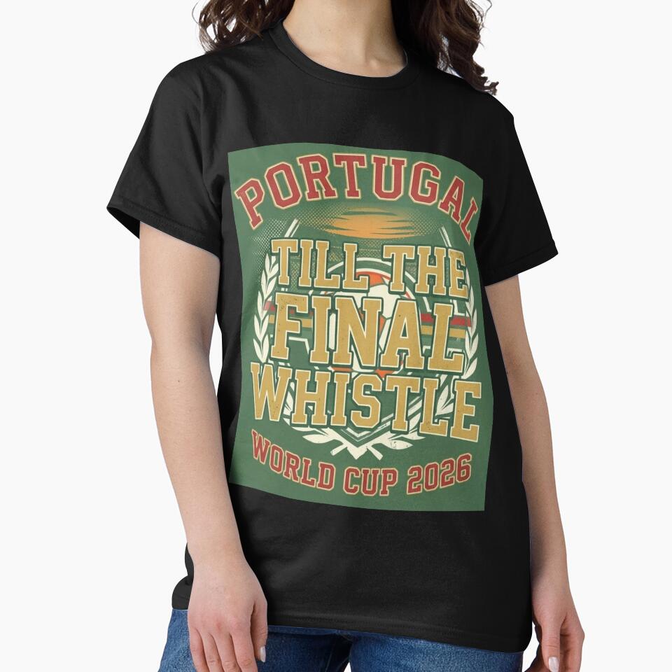 Portugal Soccer Till The Final Whistle Vintage Green Sports by rebuZZ-Apparels-The Minimalistic Buzz