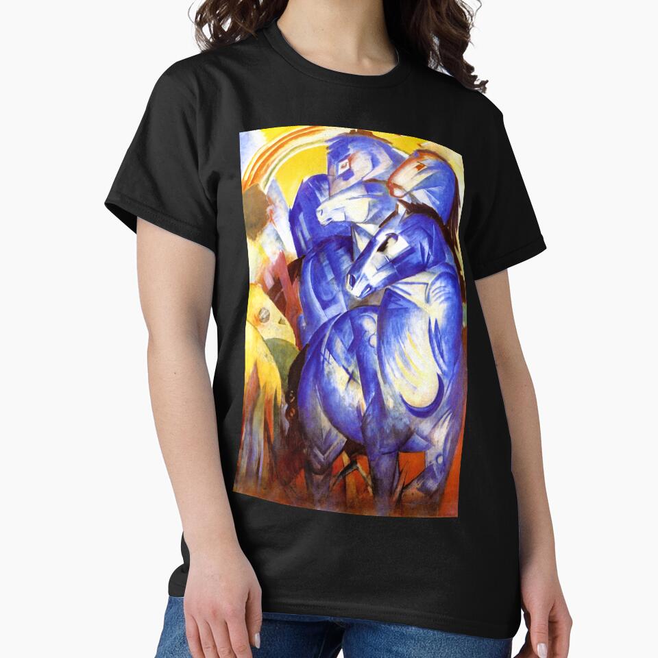 Franz Marc - The Tower of blue Horses by ArtExpression
