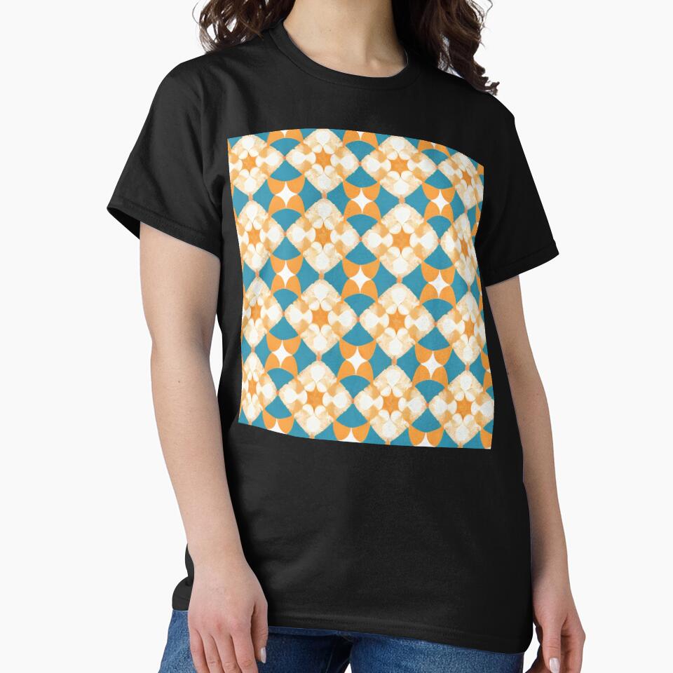 azulejos modern geometric pattern by jkrphoto