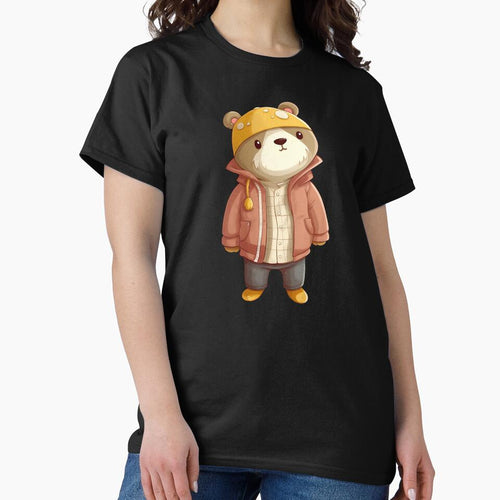 A cute teddy bear wearing street fashion by AestheticsArt81