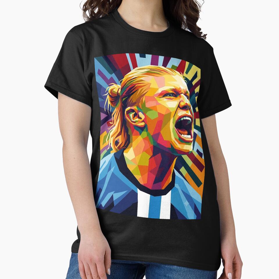 erling haaland Wpap Pop Art by DonetTrent