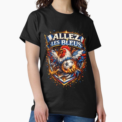 Allez Les Bleus France Football Rooster Fan Graphic by PunchDrop