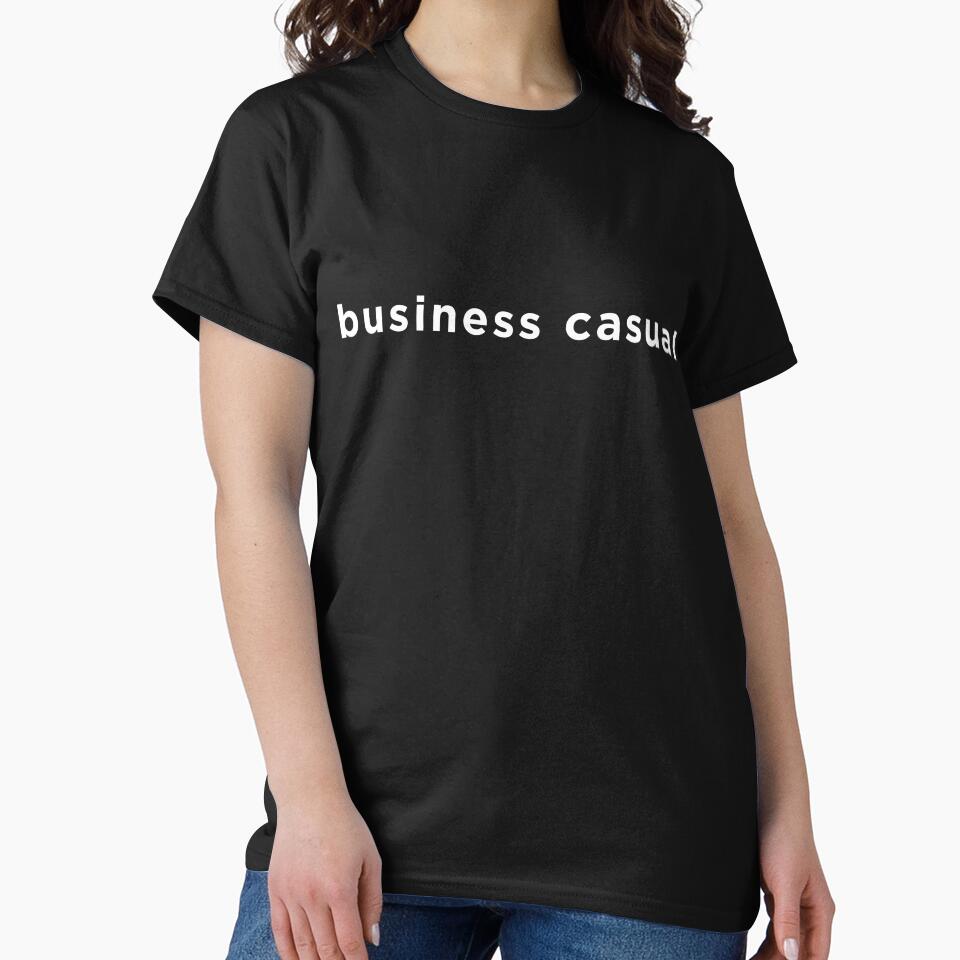 Business Casual Essential Tee by 3005Garments