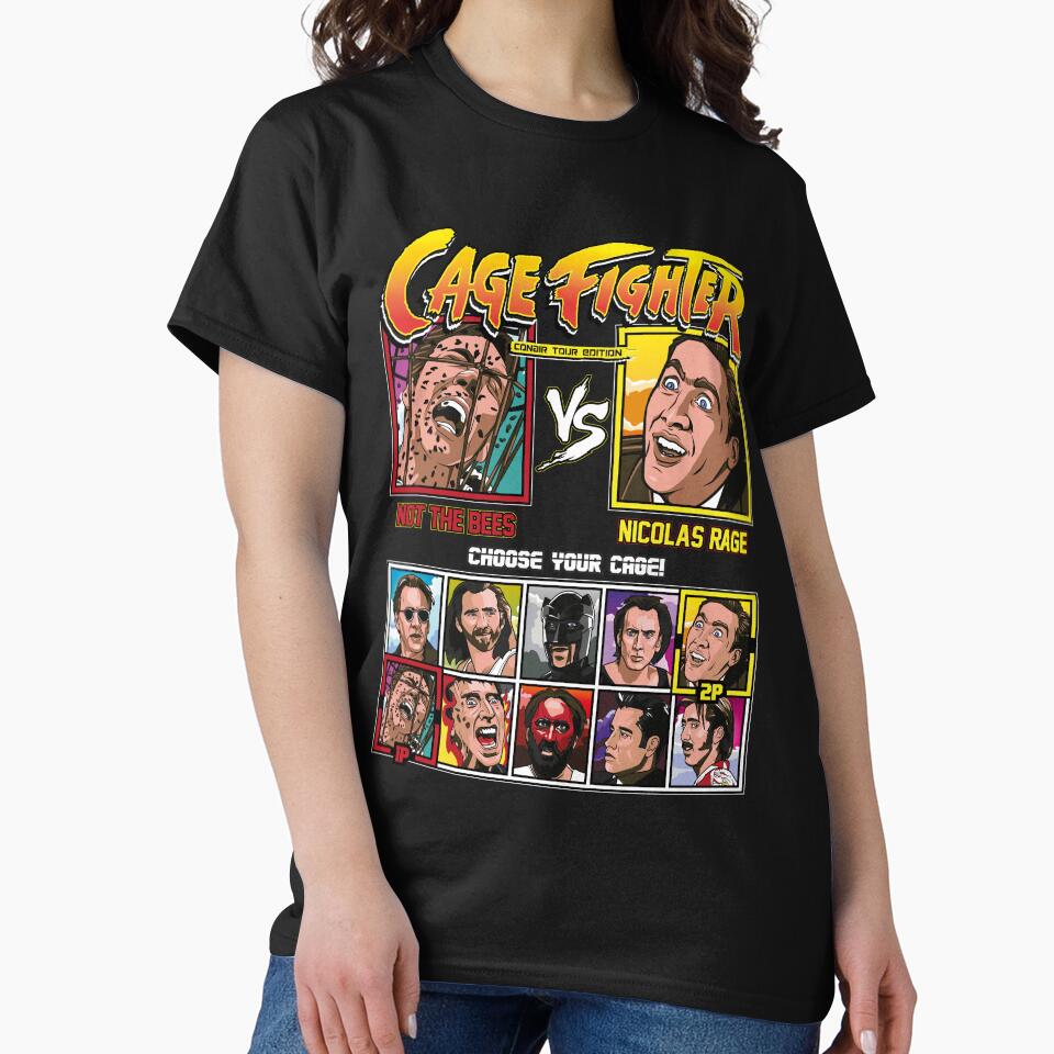 Nicolas Cage Fighter by RetroReview