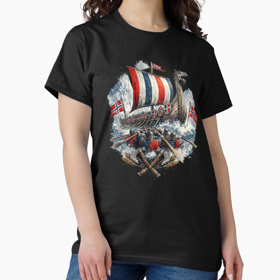 Norway Viking Football Fan Gift by Corvoria